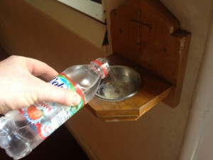 volvic holy water